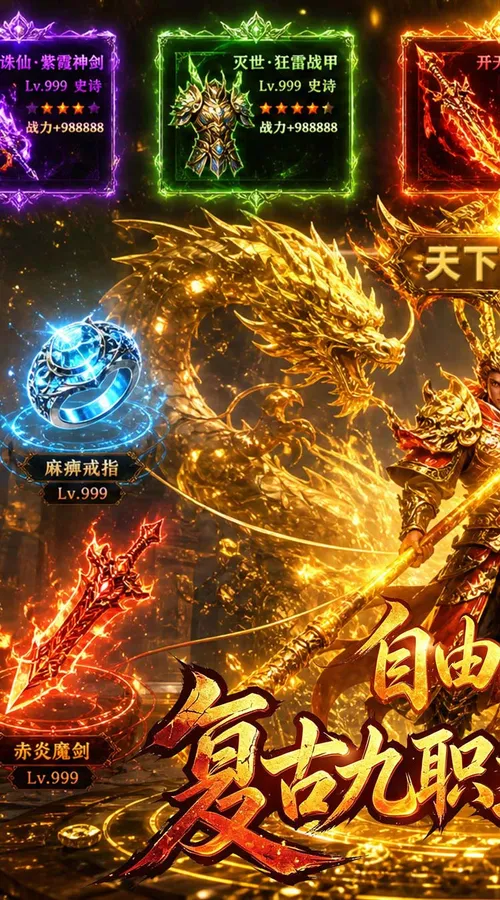 自由之光(天赋流复古九职业)截图