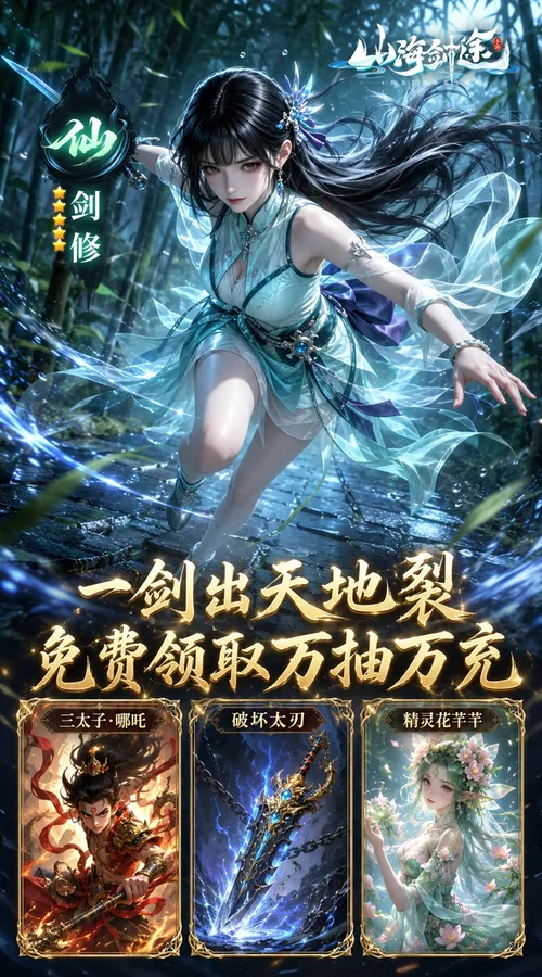 山海剑途(0.1折真充女神集结)截图
