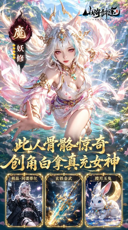 山海剑途(0.1折真充女神集结)截图