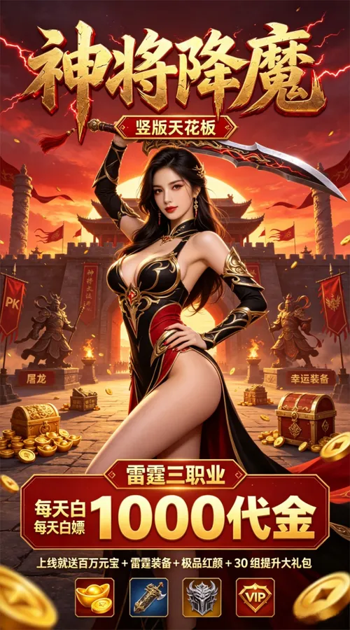 神将降魔(1折1000免费买断版)(竖屏传奇)截图