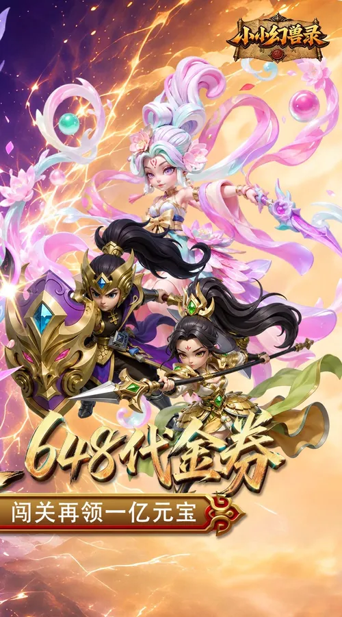 小小幻兽录(0.1折三国爆充版)截图