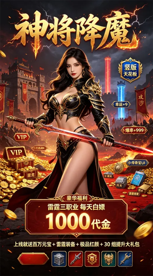 神将降魔(1折1000免费买断版)(竖屏传奇)截图