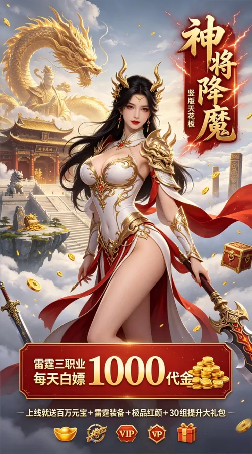 神将降魔(1折1000免费买断版)(竖屏传奇)截图